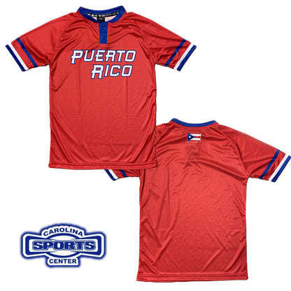 CSC PUERTO RICO MENS 2 BUTTON JERSEY
