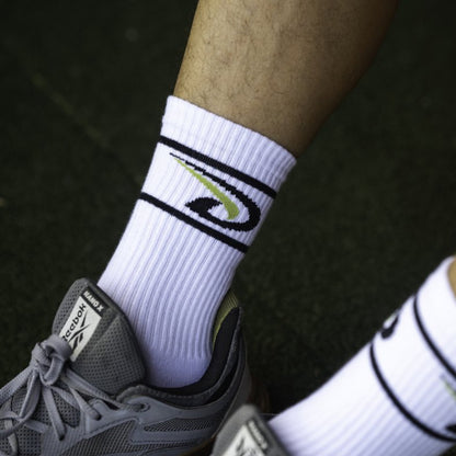 DUX SPORTS 2 PK LENIS CREW SOCKS